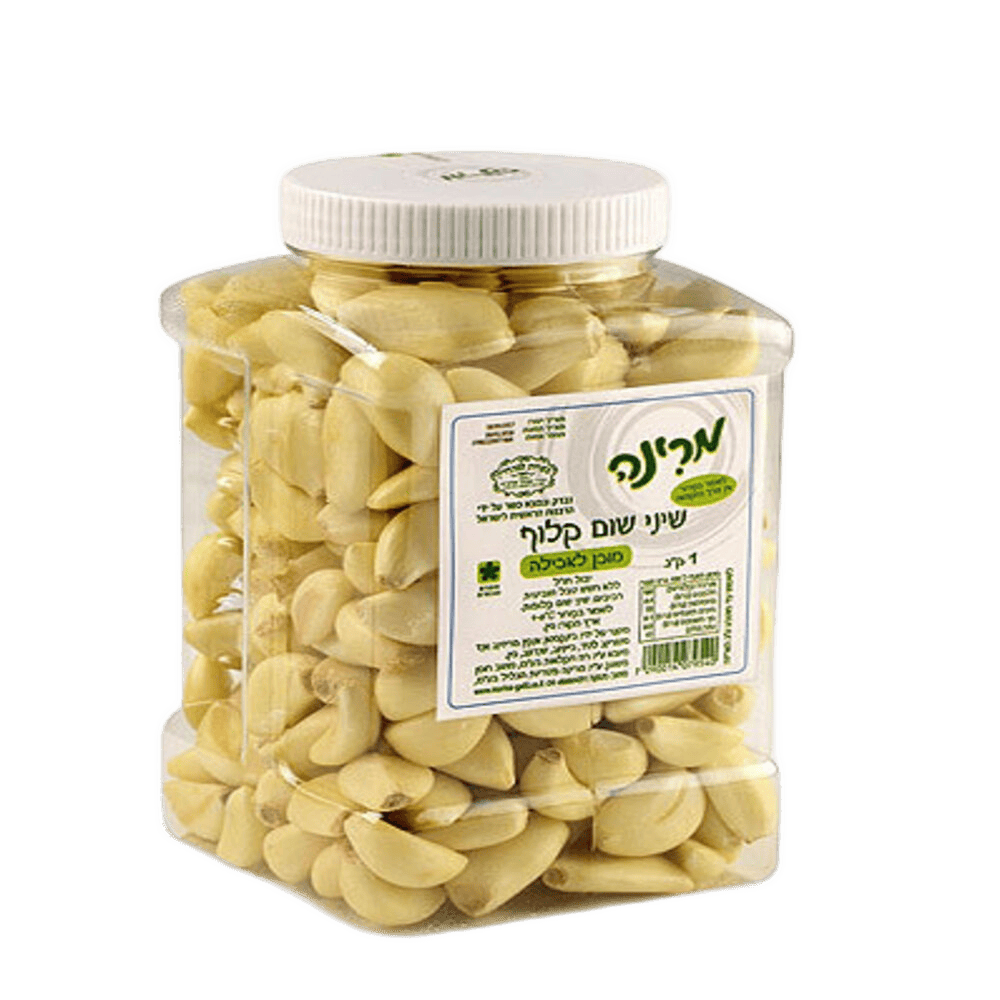 שיני שום קלוף