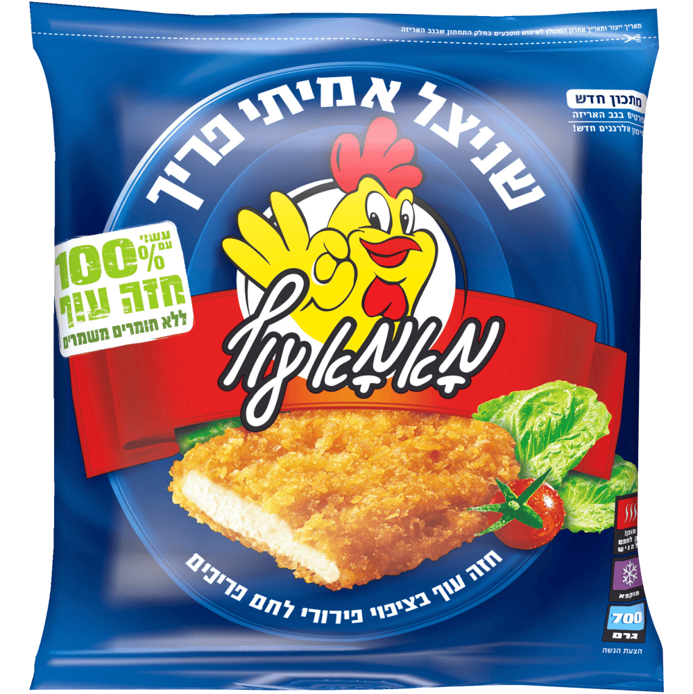 שניצל עוף ציפוי פריך