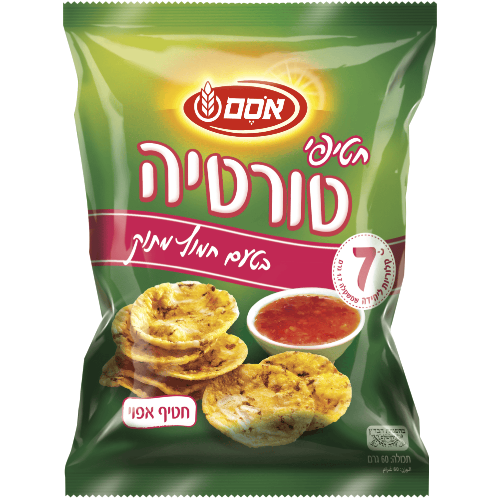 אסם טורטיה תירס חמוץ מתוק