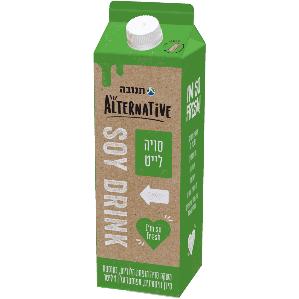 חלב סויה דיאט