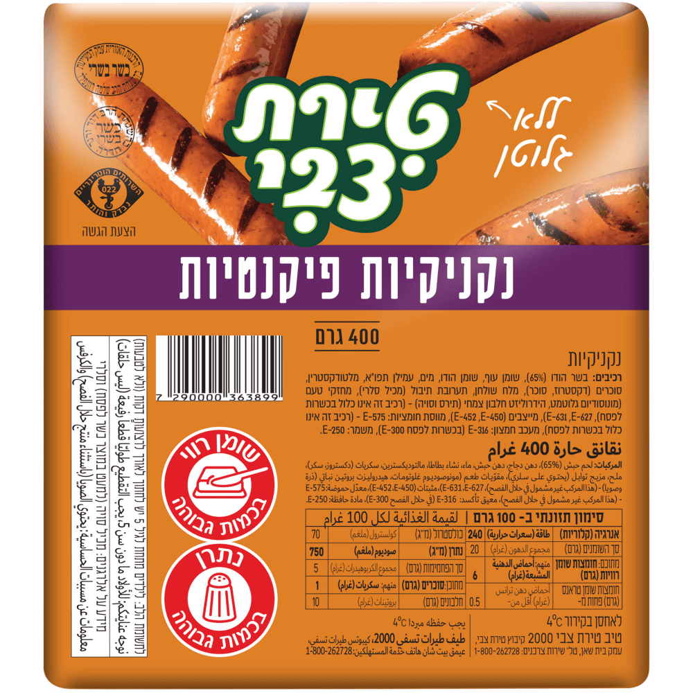 נקנקיות פיקנטי