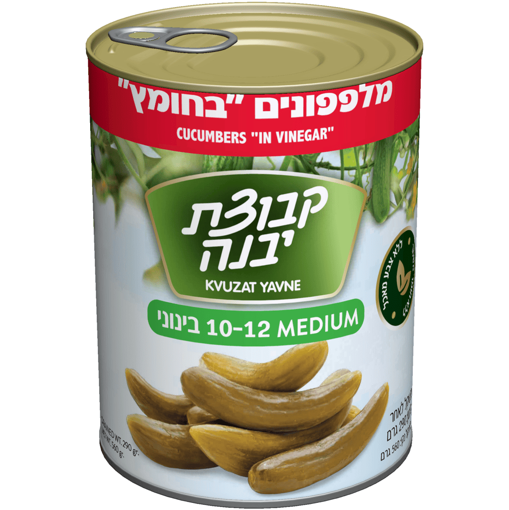 מלפפון חומץ 10-12יבנה