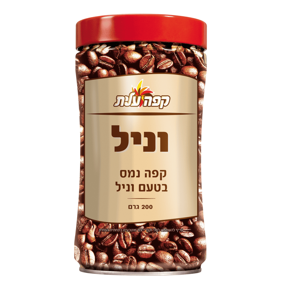 עלית-קפה בטעם וניל