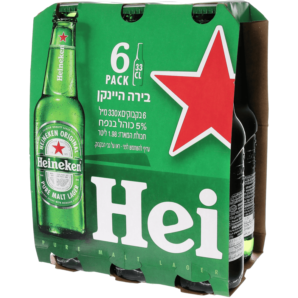 היינקן 330 בק `שישייה