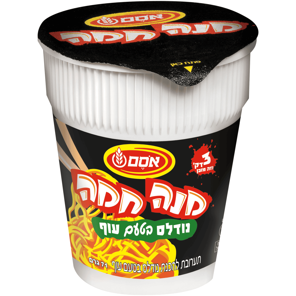 מנה חמה/נודלס-נודלס טעם עוף