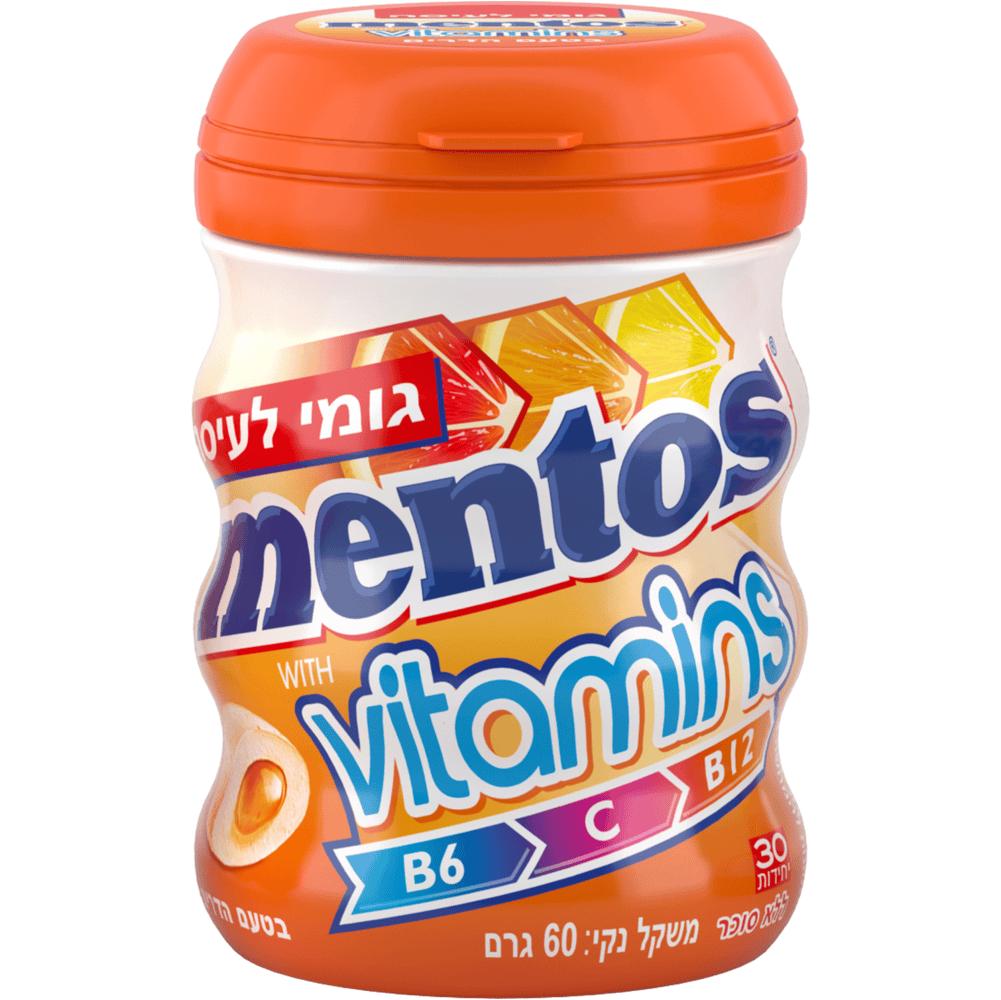 מסטיק מנטוס ויטמין