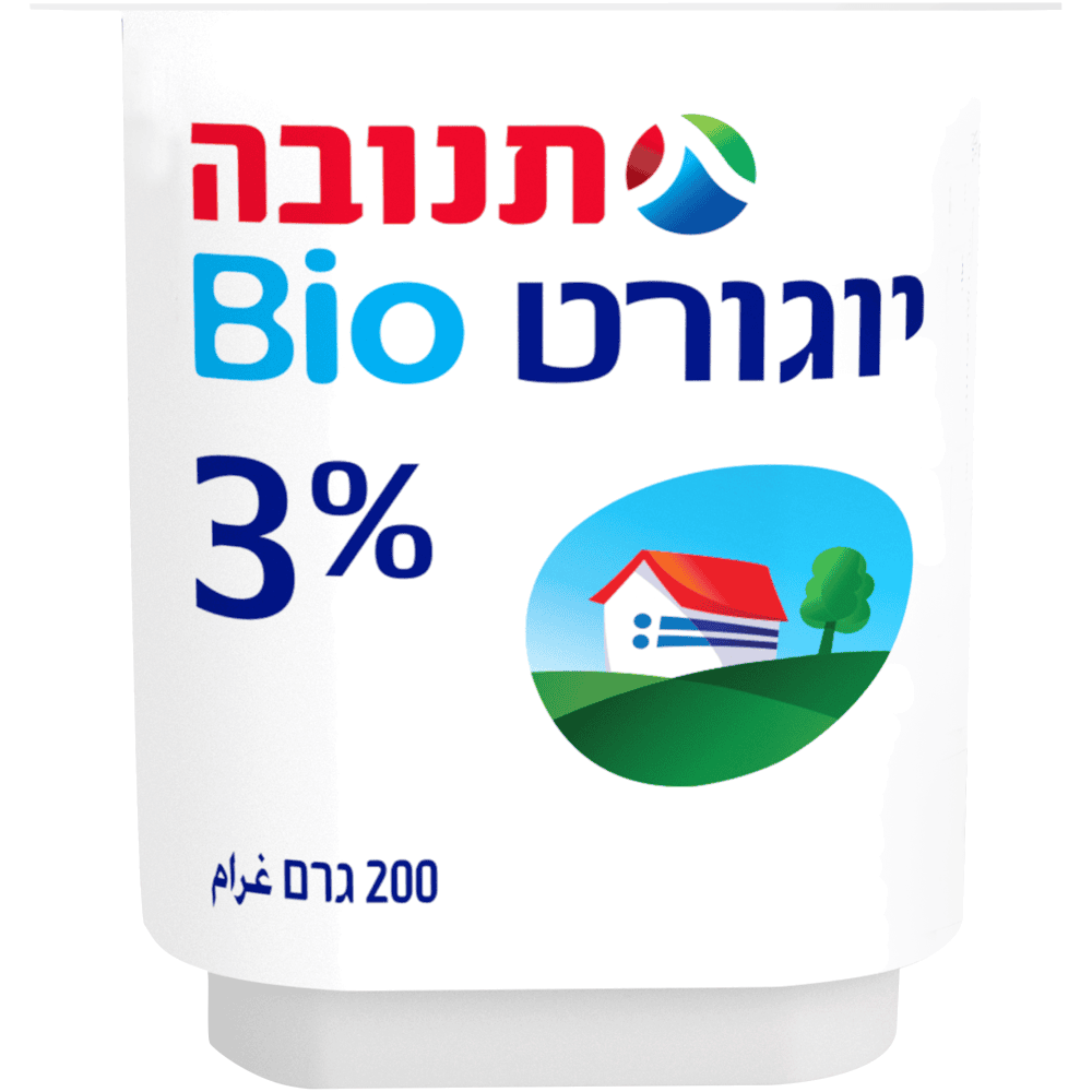 יוגורט תנובה טבעי3 אחוז