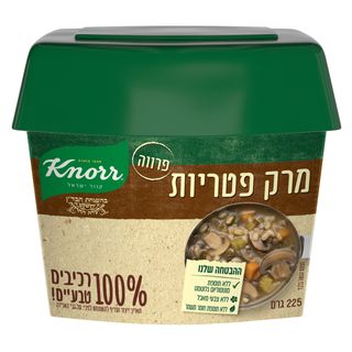 מרק פטריות טבעי