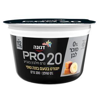 יוגורט בננה טופי